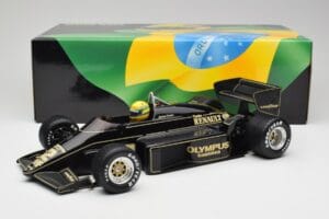 Lotus Renault 97T John Player Special #12 A. Senna Portuguese GP 1985 1st Victory Minichamps 1:12 540851292 Diecast - image 8 of 8