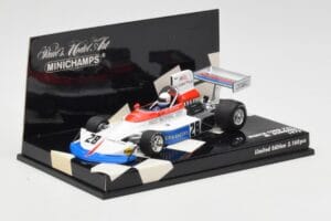March Ford 751 #28 M. Donohue Race Car 1975 Minichamps 1:43 430750028 Diecast - image 2 of 5