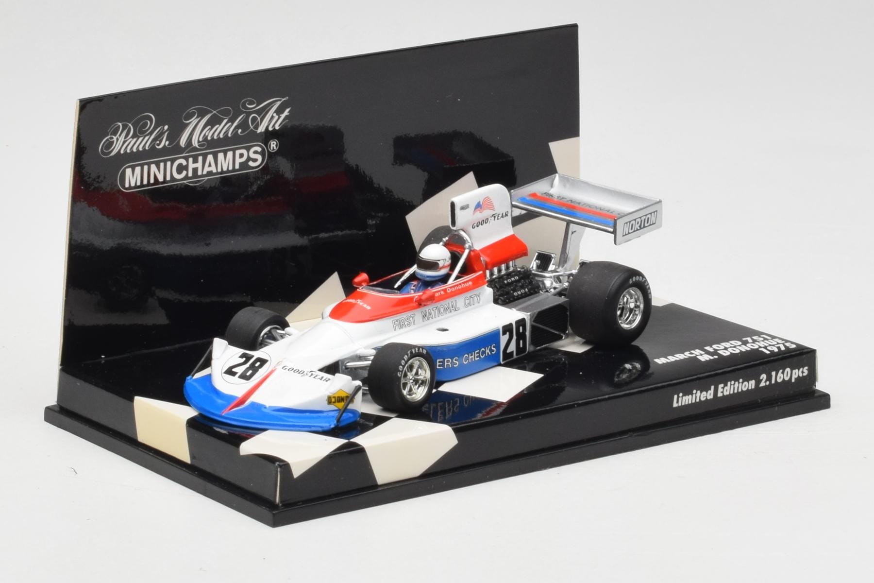Minichamps March Ford 751 #28 Donohue 1:43 1975