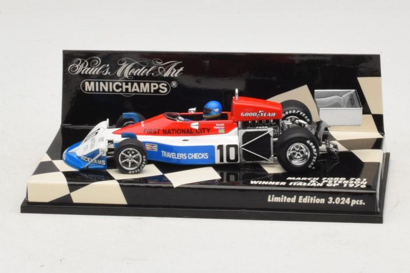 March 761 Ford R. Peterson Winner Italian GP 1976 Minichamps 1:43 March 761 Ford R. Peterson Winner Italian GP 1976 Minichamps 1:43 430760010 Diecast