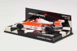 McLaren Ford M26 B. Giacomelli British GP 1978 Minichamps 1:43 530784333 Diecast - image 3 of 5