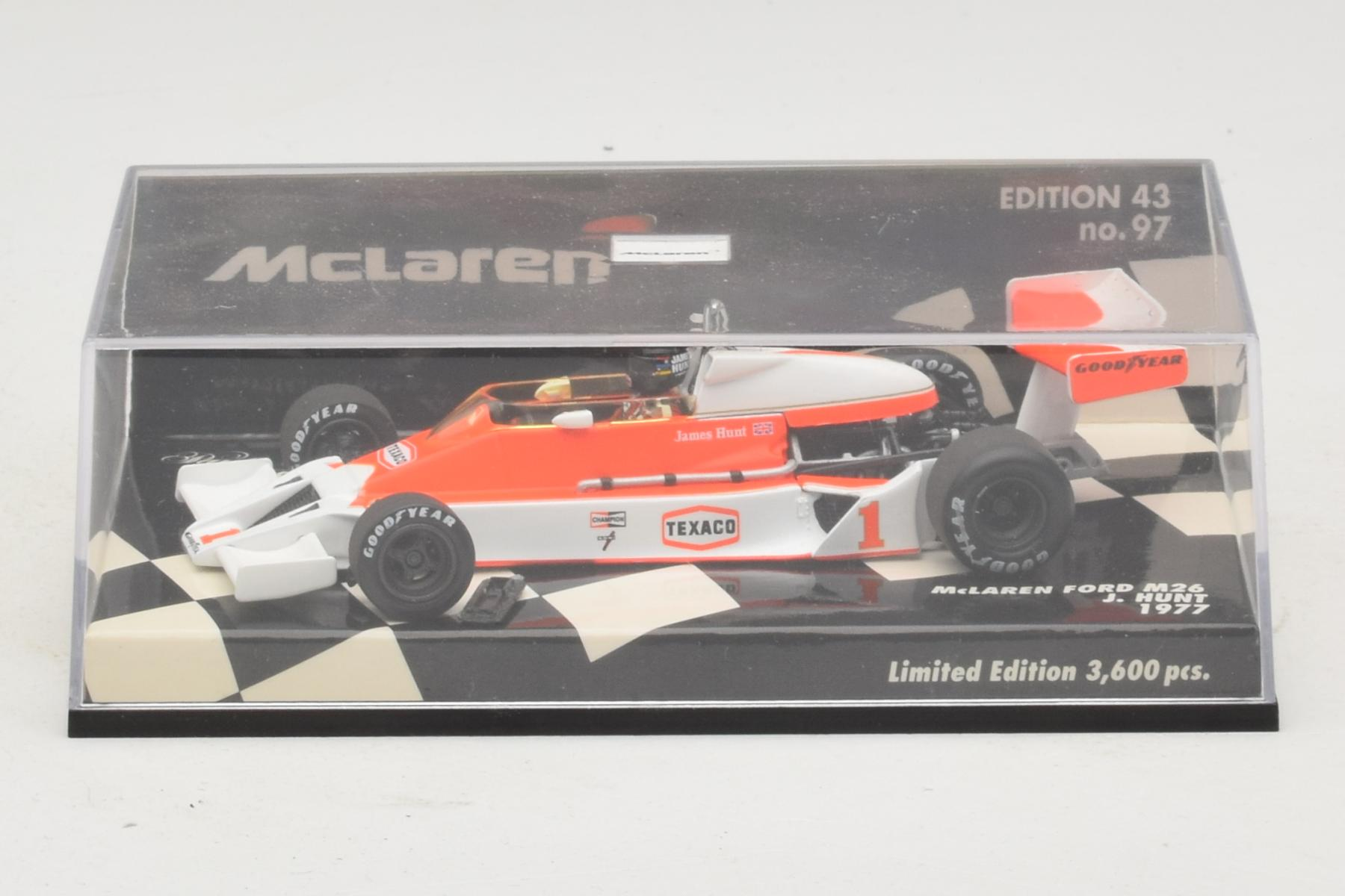 Minichamps McLaren M26 James Hunt 1977 1:43