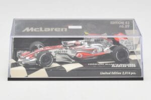 McLaren Mercedes MP4-23 #23 H. Kovalainen Showcar 2008 Minichamps 1:43 530084393 Diecast - image 5 of 5
