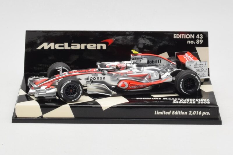 McLaren Mercedes MP4-23 #23 H. Kovalainen Showcar 2008 Minichamps 1:43 530084393 Diecast