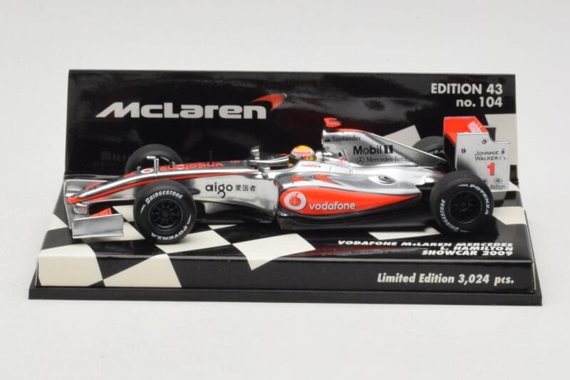 McLaren Mercedes MP4-24 #1 L. Hamilton Showcar 2009 Minichamps 1:43 McLaren Mercedes MP4-24 #1 L. Hamilton Showcar 2009 Minichamps 1:43 530094371 Diecast