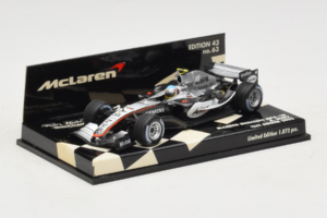 McLaren MP4-20 Mercedes A. Wurz F1 2005 Minichamps 1:43 530054355 Diecast - image 2 of 5