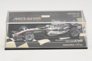 McLaren MP4-20 Mercedes A. Wurz F1 2005 Minichamps 1:43 530054355 Diecast - image 4 of 5