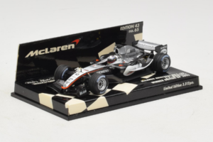 McLaren MP4-20 Mercedes #10 J.P. Montoya British GP Winner F1 2005 Minichamps 1:43 530054320 Diecast - image 2 of 5