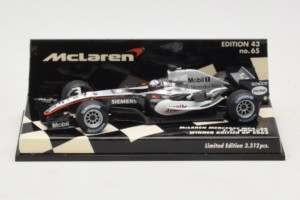 McLaren MP4-20 Mercedes #10 J.P. Montoya British GP Winner F1 2005 Minichamps 1:43 530054320 Diecast