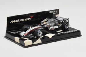 McLaren Mercedes MP4-20 #10 J-P. Montoya Race Car 2005 Minichamps 1:43 530054310 Diecast - image 2 of 5