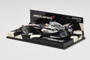 McLaren Mercedes MP4-20 #10 J-P. Montoya Race Car 2005 Minichamps 1:43 530054310 Diecast - image 3 of 5