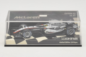 McLaren MP4-20 Mercedes P. de la Rosa F1 2005 Minichamps 1:43 530054315 Diecast - image 4 of 5