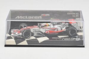 McLaren Mercedes MP4-22 #2 L. Hamilton Race Car 2007 Minichamps 1:43 530074302 Diecast - image 5 of 5