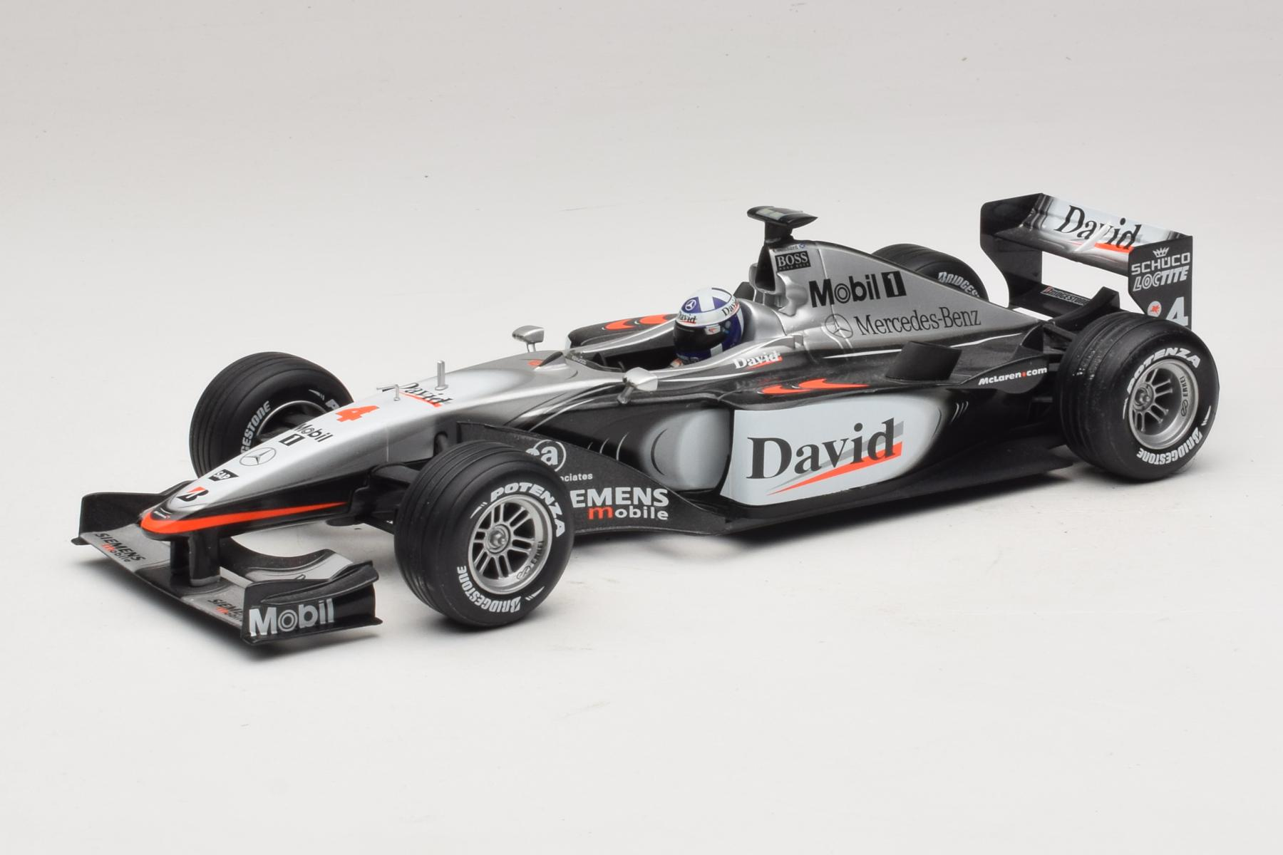 Hot Wheels McLaren MP4-16 Coulthard F1 1:18