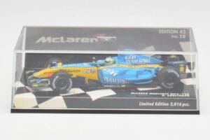 McLaren MP4-19B #5 D. Coulthard F1 2004 Minichamps 1:43 530044315 Diecast - image 5 of 5