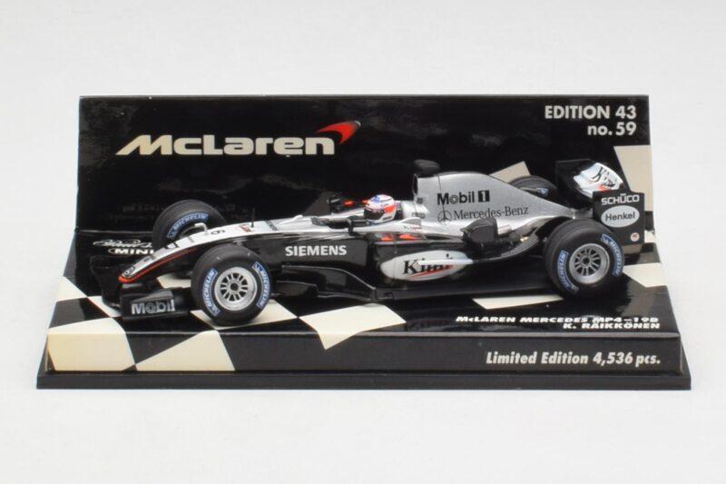 McLaren MP4-19B #6 K. Raikkonen F1 2004 Minichamps 1:43 530044316 Diecast