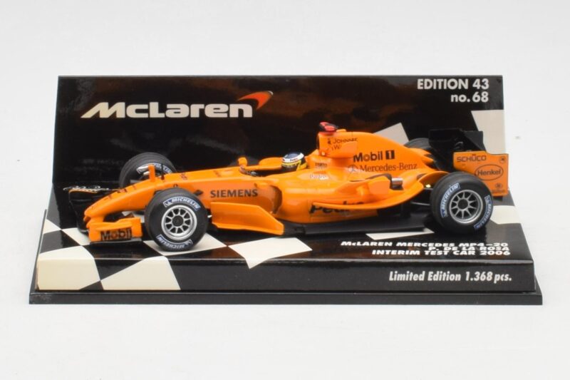 McLaren MP4/20 P. de la Rosa 2006 Minichamps 1:43 530064394 Diecast