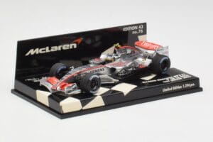 McLaren MP4-21 P. de la Rosa Test 2006 Minichamps 1:43 530064343 Diecast - image 3 of 5