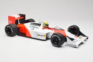 McLaren Honda MP4/4 Marlboro #12 A. Senna F1 World Champion 1988 Minichamps 1:12 540881212 Diecast - image 4 of 6