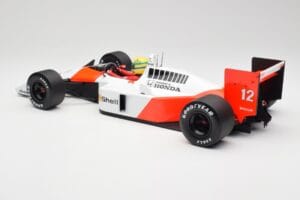 McLaren Honda MP4/4 Marlboro #12 A. Senna F1 World Champion 1988 Minichamps 1:12 540881212 Diecast - image 5 of 6