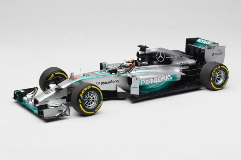 Mercedes AMG Petronas W05 #44 L. Hamilton F1 World Champion 2014 Minichamps 1:18 186140044 Diecast