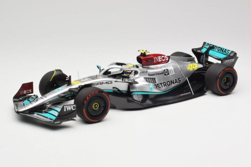 Mercedes AMG W13 E Performance Petronas #44 L. Hamilton Spanish GP 2022 Minichamps 1:18 110220044 Diecast