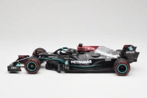 Mercedes AMG W12 Petronas #44 L. Hamilton Spanish GP 100th Pole 2021 Minichamps 1:18 110210444 Resin - image 3 of 7