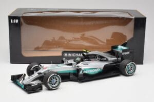 Mercedes AMG W07 #6 N. Rosberg Australia GP Winner 2016 Minichamps 1:18 110160006 Diecast - image 6 of 7