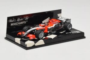MF1 Toyota M16 #20 C. Albers F1 2006 Minichamps 1:43 400060019 Diecast - image 2 of 5