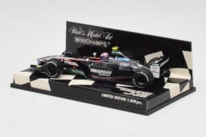 Minardi Cosworth PS03 M. Bobbi Test Car 2003 Minichamps 1:43 400030039 Diecast - image 4 of 5