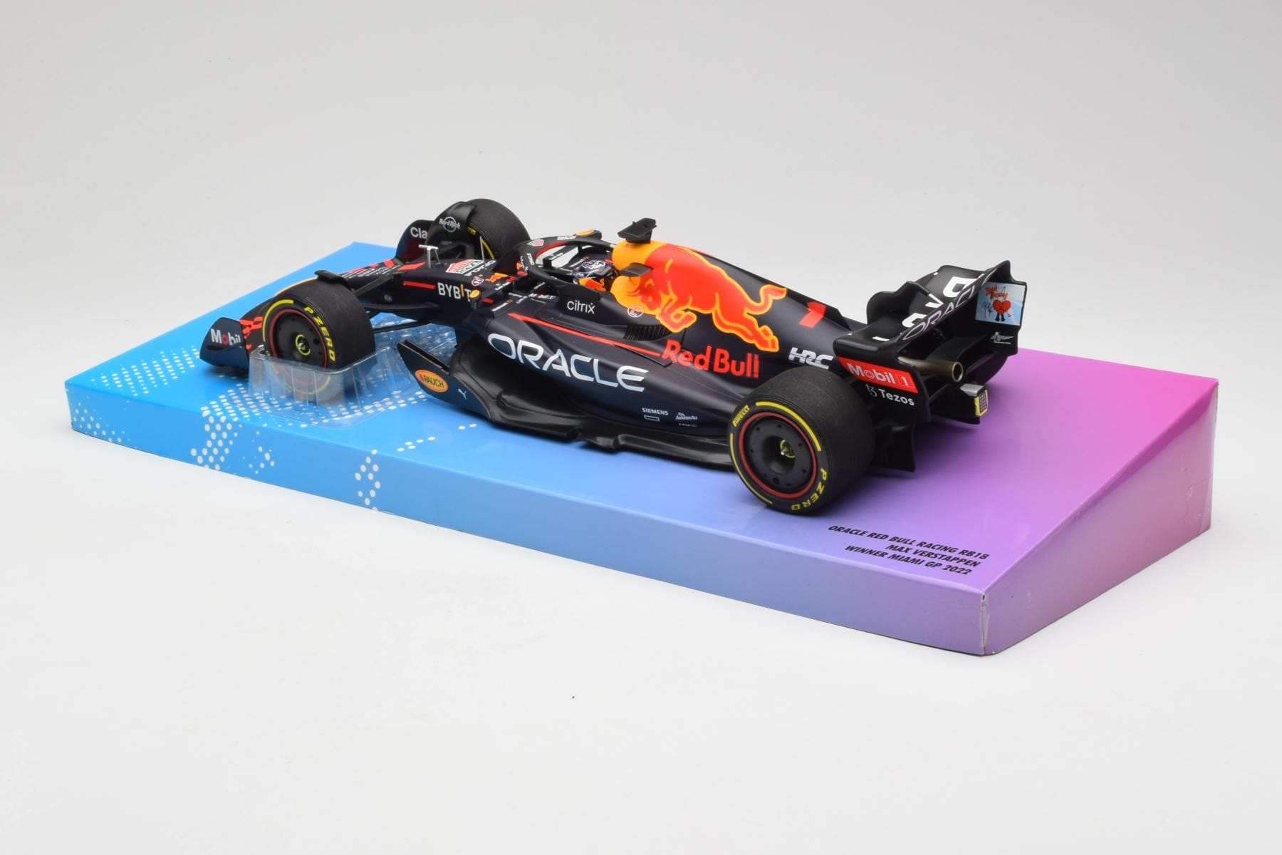 Red Bull Racing RB18 #1 M. Verstappen Winner Miami GP 2022