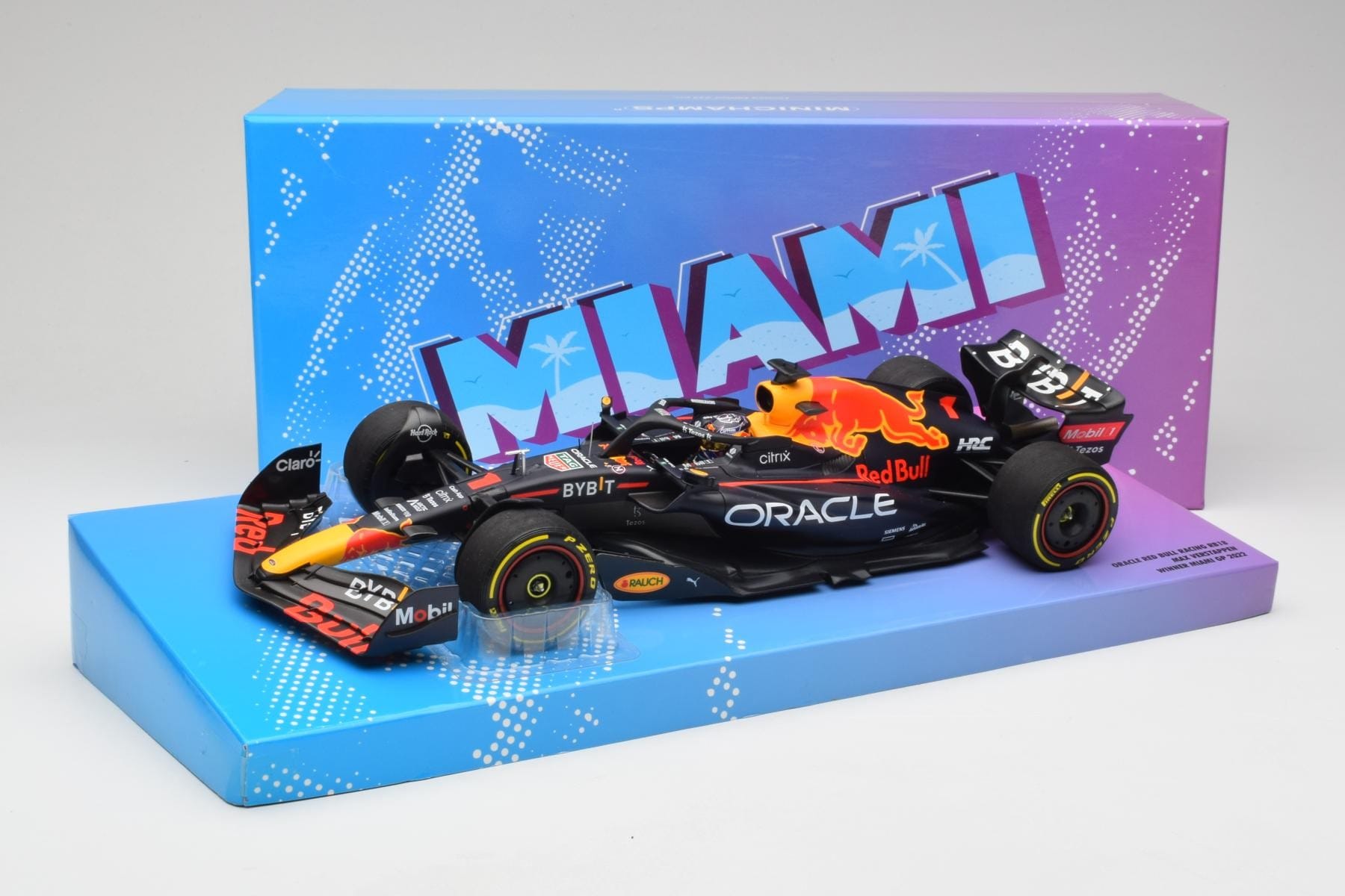 Red Bull Racing RB18 #1 M. Verstappen Winner Miami GP 2022