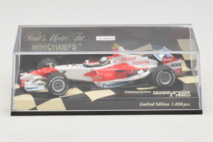 Toyota J. Trulli Panasonic Toyota Racing Showcar F1 2007 Minichamps 1:43 400070082 Diecast - image 5 of 5