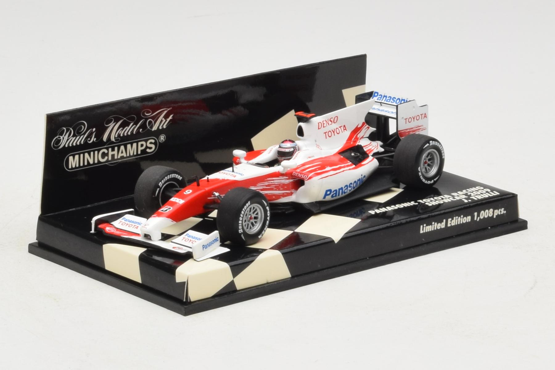 Minichamps Toyota TF109 Trulli 2009 1:43 Diecast Showcar