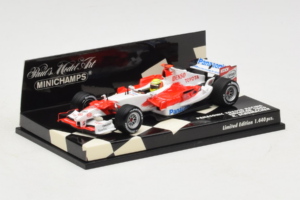 Toyota TF106 Panasonic #11 R. Schumacher Panasonic Toyota Racing Showcar 2006 Minichamps 1:43 400060077 Diecast - image 2 of 5