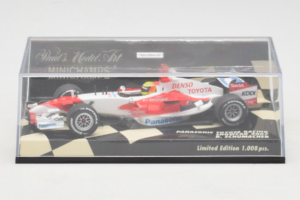 Toyota TF107 Panasonic #11 R. Schumacher Panasonic Toyota Racing Showcar 2007 Minichamps 1:43 400070081 Diecast - image 5 of 5