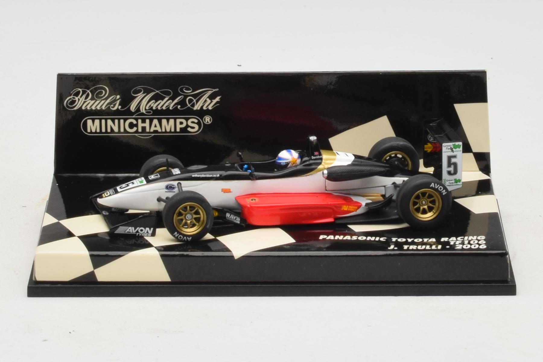 Minichamps Toyota TF106 Jarno Trulli F1 2006 1:43