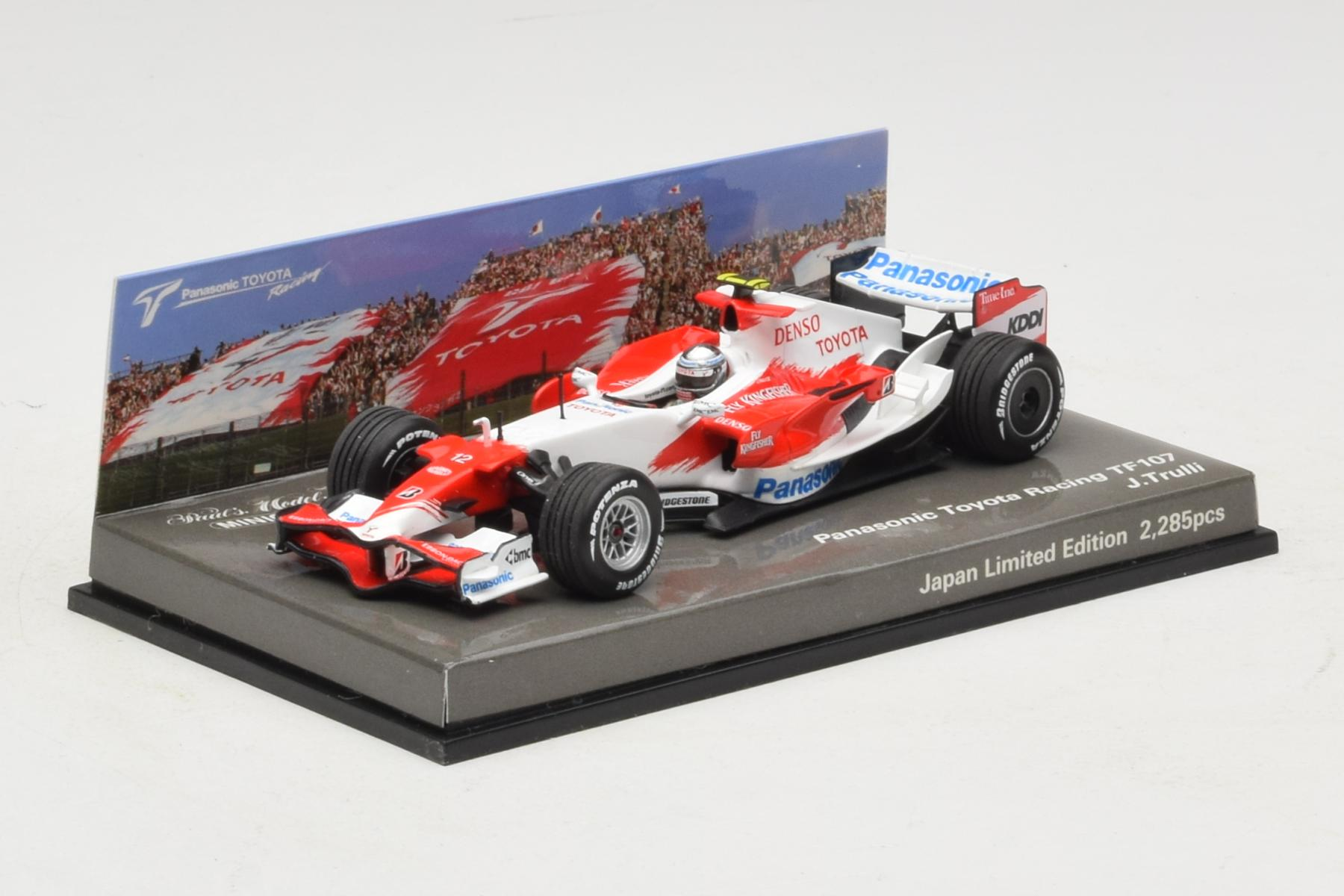 Minichamps Toyota TF107 Trulli Showcar 1:43