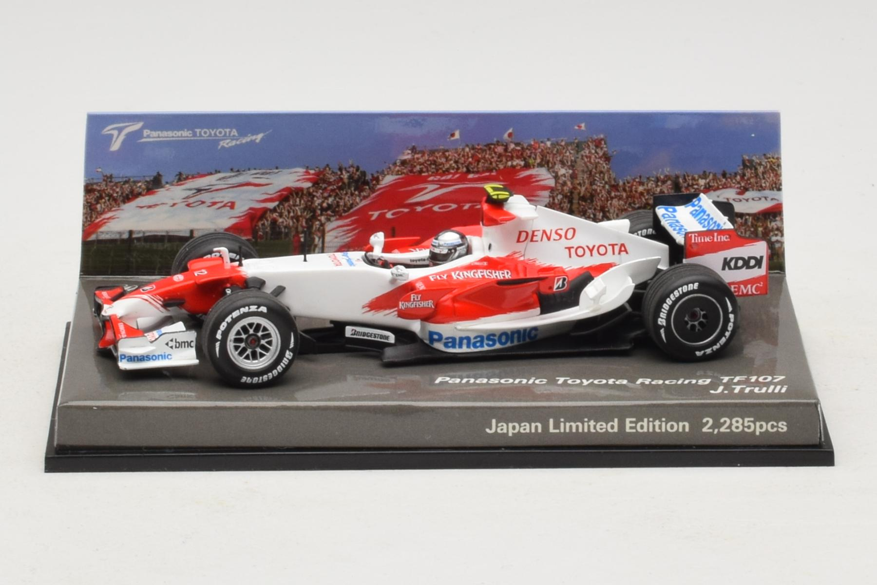 Minichamps Toyota TF107 Trulli Showcar 1:43
