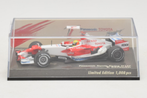 Toyota TF107 #11 R. Schumacher Panasonic Toyota Racing F1 2007 Minichamps 1:43 AM601286 Diecast - image 4 of 5
