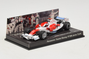 Toyota TF108 #12 J. Trulli Panasonic Toyota Racing F1 2008 Minichamps 1:43 AM61151 Diecast - image 2 of 6
