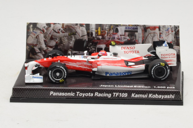 Panasonic Toyota Racing TF109 K. Kobayashi F1 2009 Minichamps 1:43 413090210 Diecast