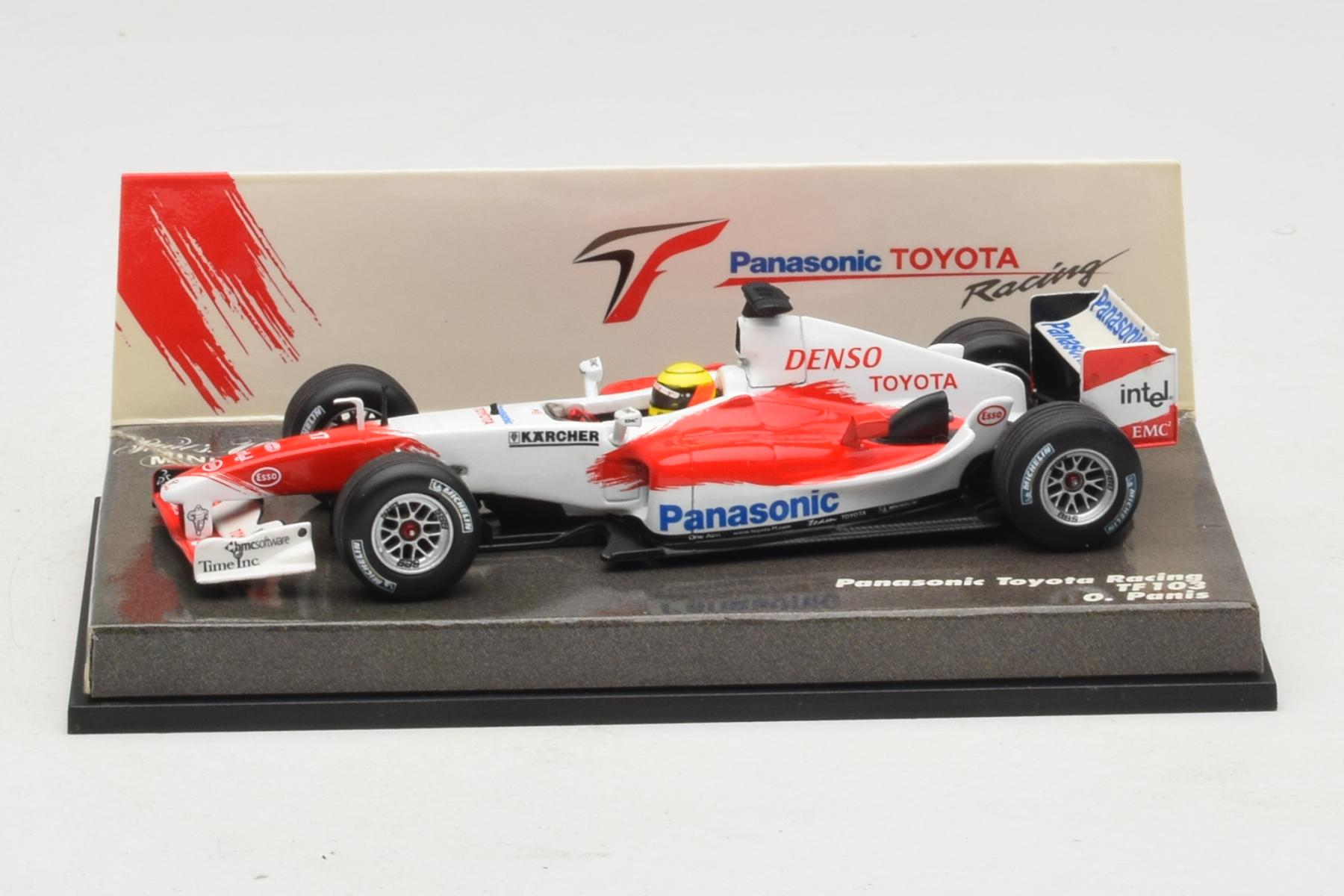 ミニカー MINICHAMPS 1/43 Panasonic Toyota TF103 F1 model