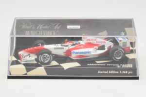 Toyota TF104 Panasonic #16 R. Zonta Panasonic Toyota Racing 2004 Minichamps 1:43 400040116 Diecast - image 4 of 5