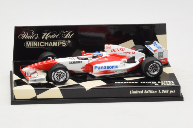 パナソニック　トヨタRacing TF104 O.Panis 1/43 Toyota TF104 Panasonic #16 R. Zonta Panasonic Toyota Racing 2004