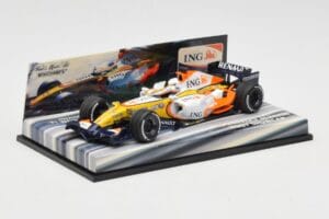 Renault R27 G. Fisichella / H. Kovalainen Showcar 2007 Minichamps 1:43 403070172 Diecast - image 2 of 5
