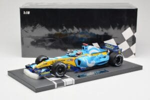 Renault F1 Team R25 #5 F. Alonso Winner French GP 2005 Minichamps 1:18 117051005 Diecast - image 7 of 7