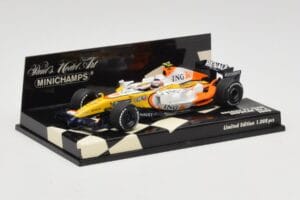 Renault R28 #6 Showcar 2008 Minichamps 1:43 400080076 Diecast - image 2 of 5