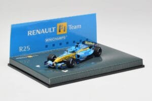Renault R25 #1 F. Alonso F1 World Champion 2005 Minichamps 1:43 403050105 Diecast - image 2 of 4