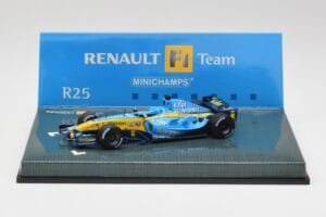 Renault R25 #1 F. Alonso F1 World Champion 2005 Minichamps 1:43 403050105 Diecast